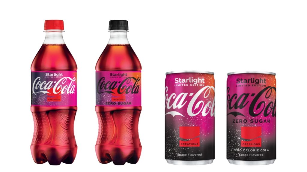 coca cola starlight latas y botellas